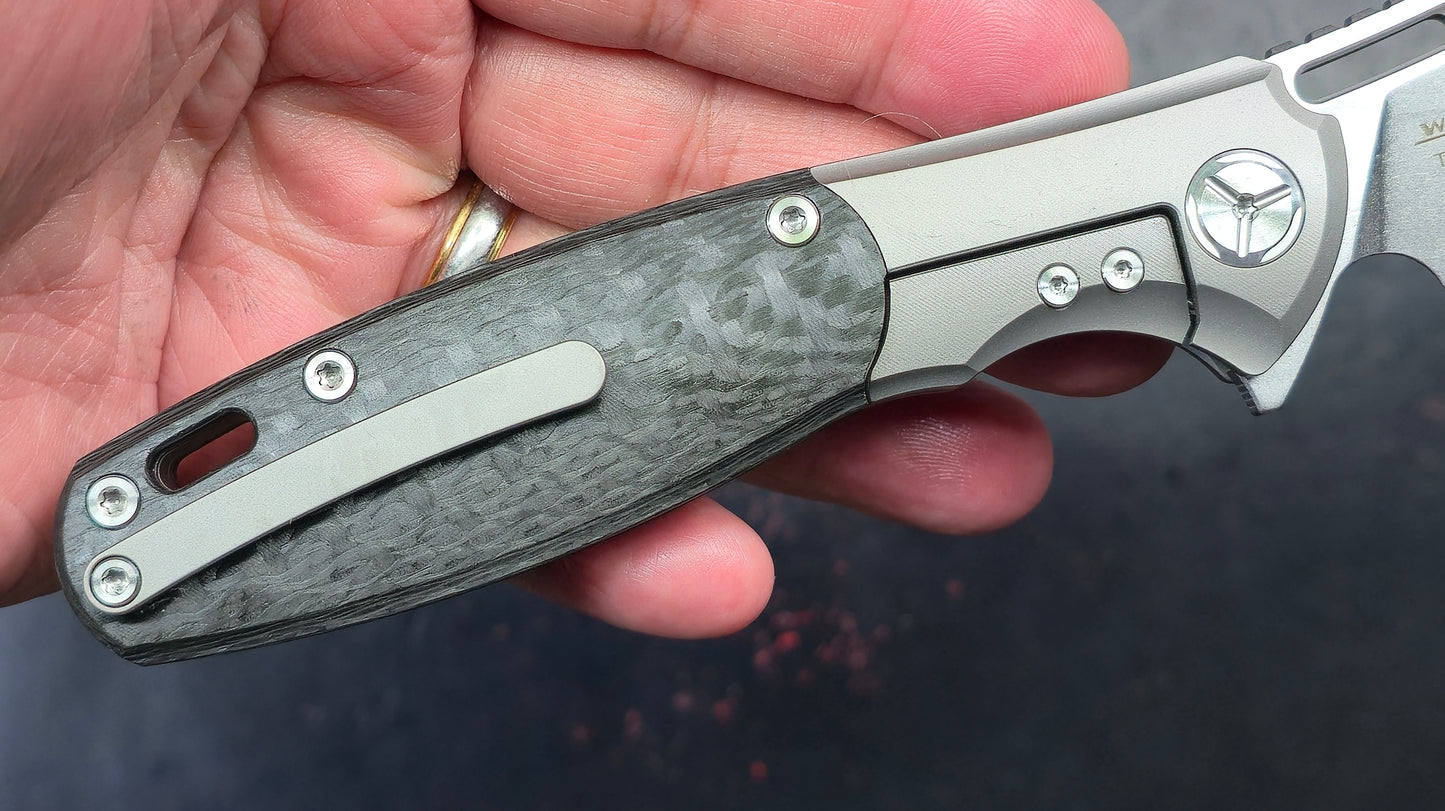 TWOSUN TS162 Titanium Carbon Fiber M390 (NEW)