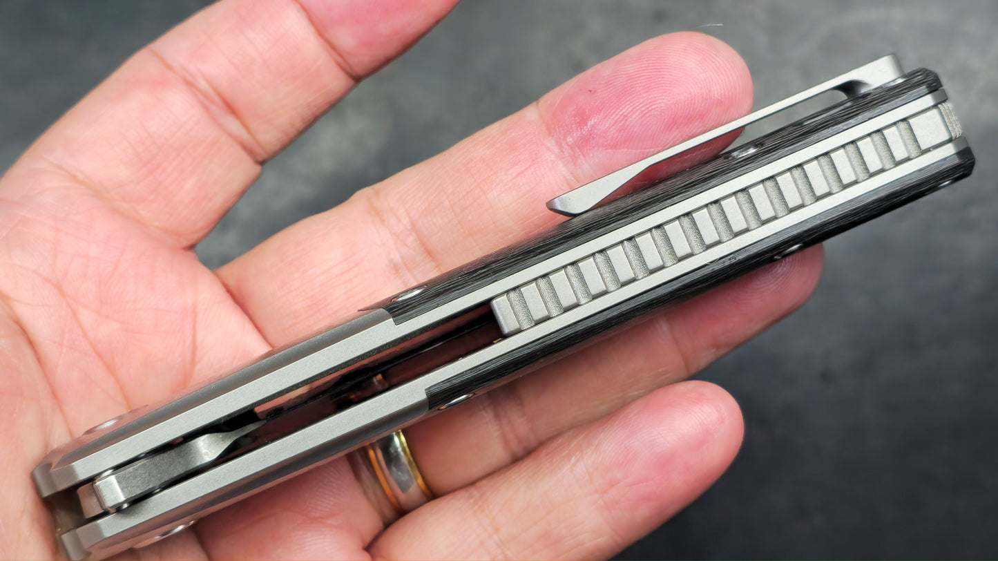 TWOSUN TS162 Titanium Carbon Fiber M390 (NEW)