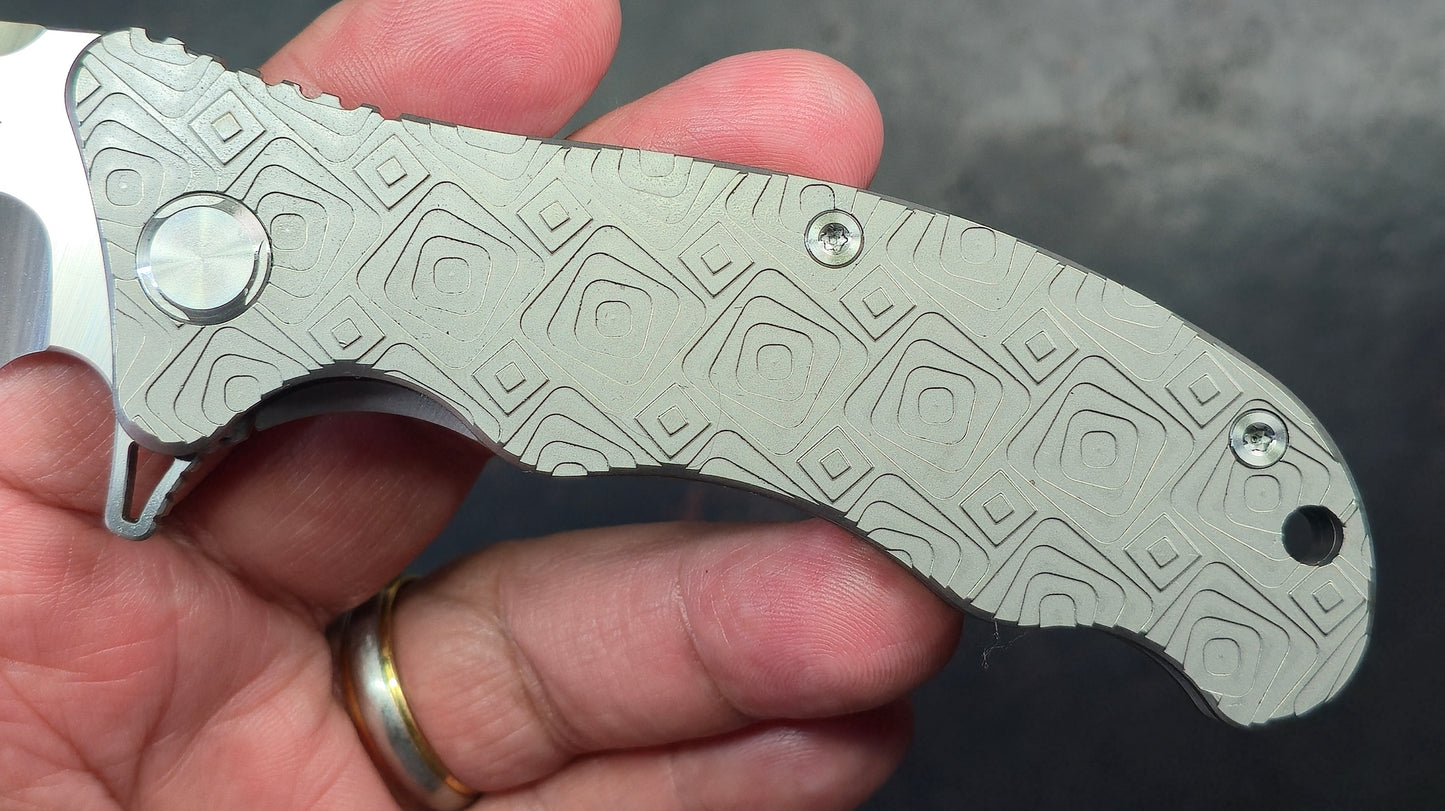 TWOSUN TS72 (SQUARE) Titanium M390 (NEW)