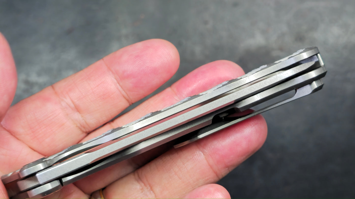 TWOSUN TS72 (SQUARE) Titanium M390 (NEW)