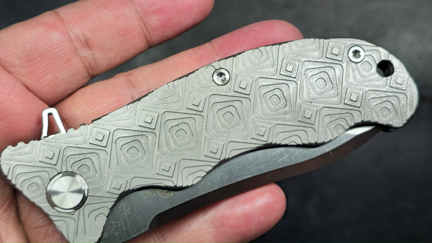 TWOSUN TS72 (SQUARE) Titanium M390 (NEW)