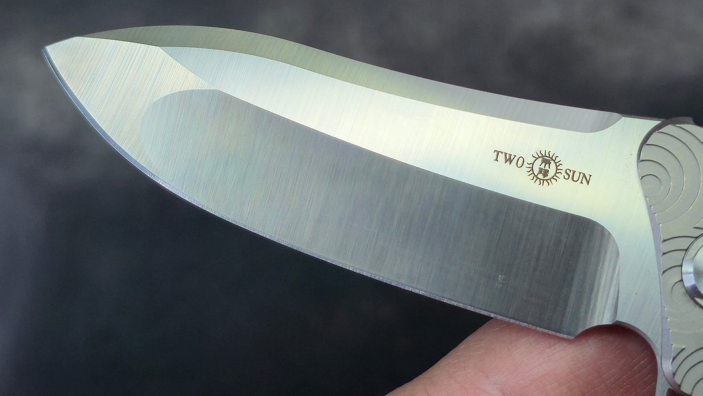 TWOSUN TS72 (ROUND) Titanium M390 (NEW)