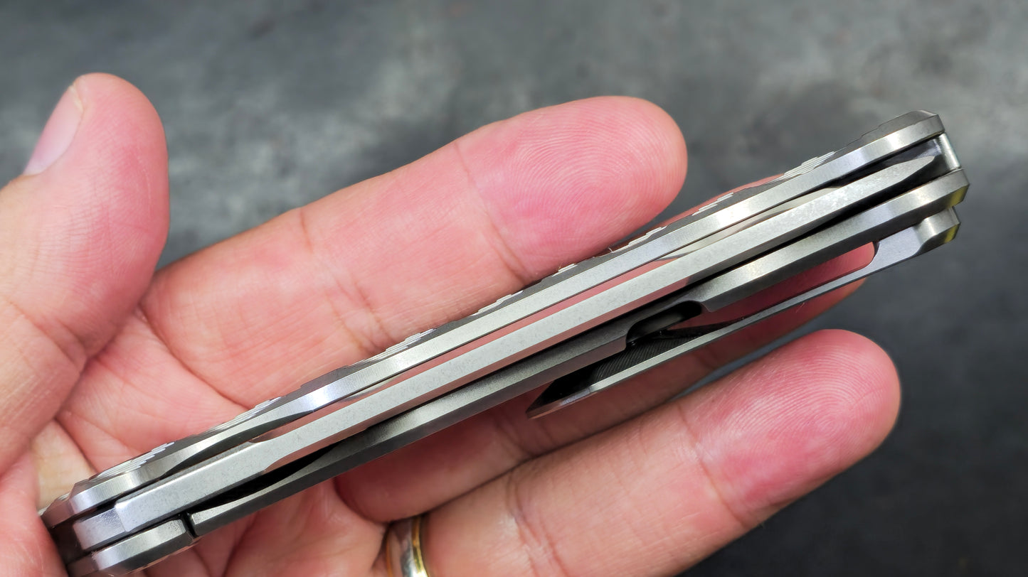 TWOSUN TS72 (ROUND) Titanium M390 (NEW)