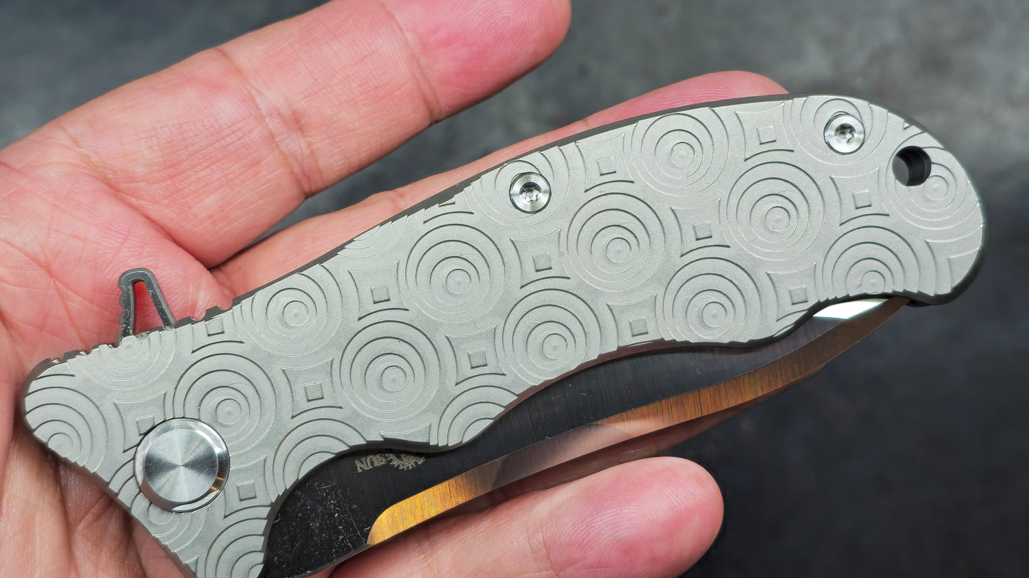 TWOSUN TS72 (ROUND) Titanium M390 (NEW)