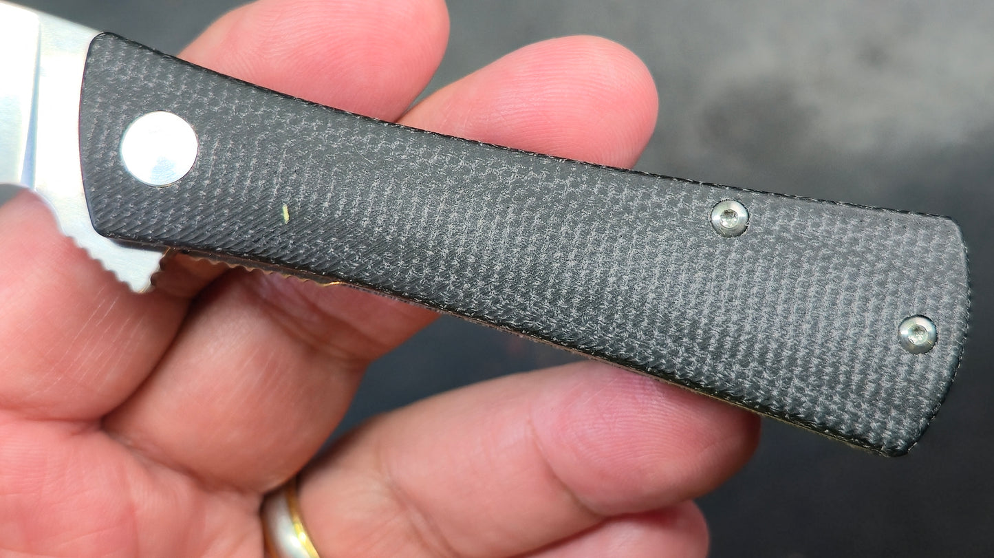 Finch Shiv Micarta 14C28N (NEW)