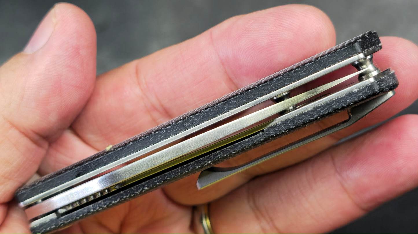 Finch Shiv Micarta 14C28N (NEW)