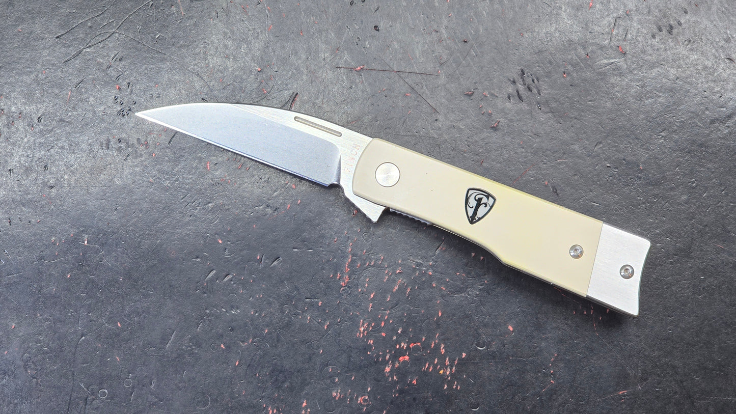 Finch MCcoy Ivory Micarta 154CM (NEW)