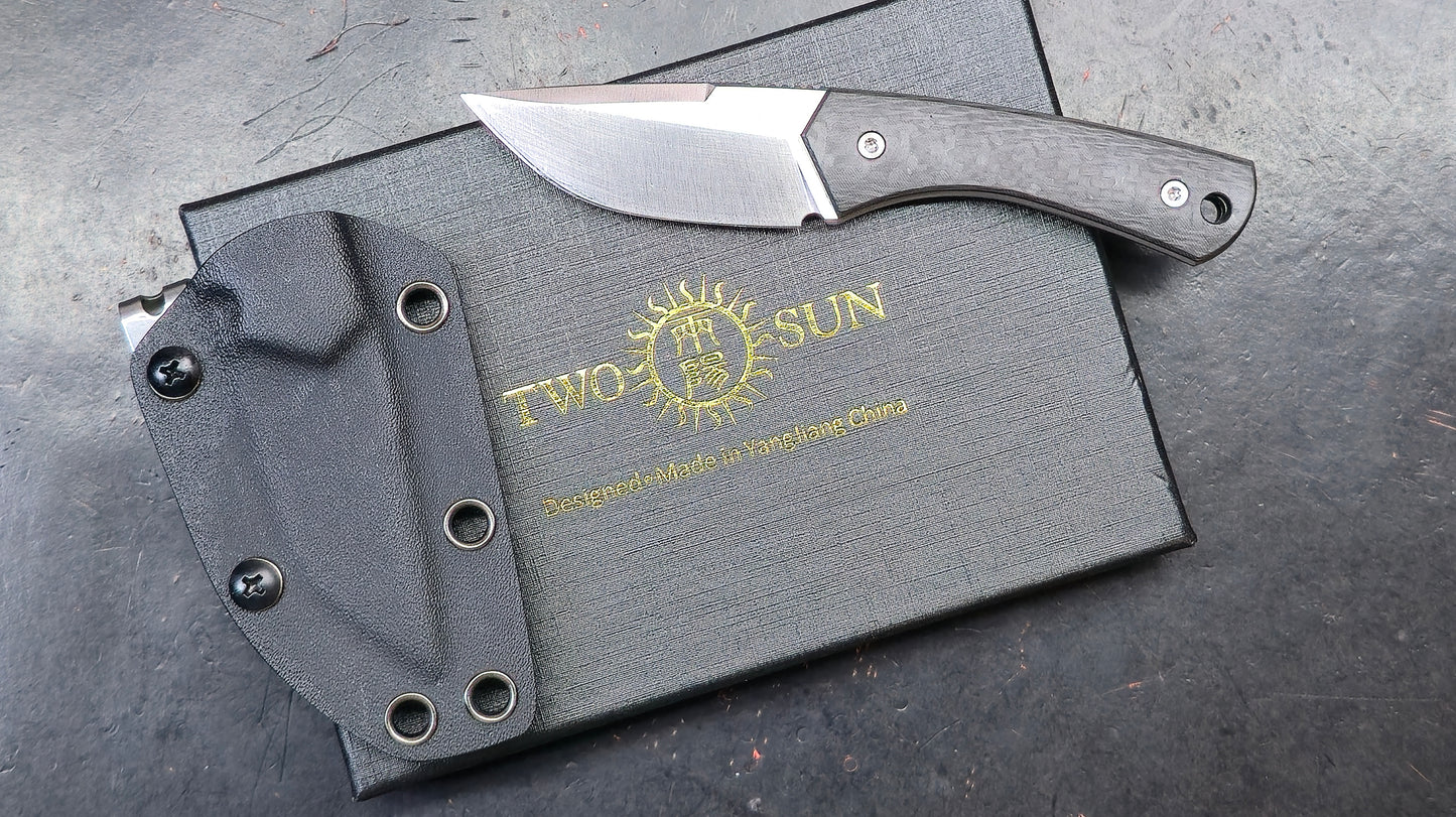 TWOSUN TS265 Fixed Blade Carbon Fiber 390 (NEW)