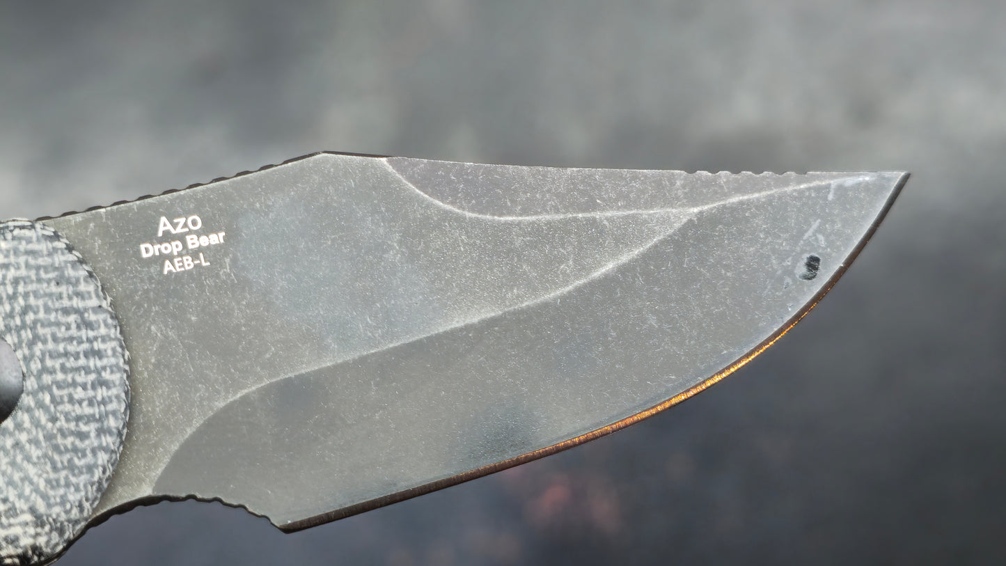KIZER Drop Bear Fixed Blade Micarta AEB-L (NEW)