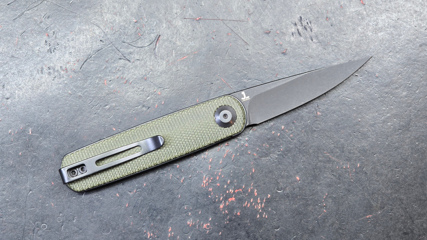 Civivi Lumi Brown Burlap Micarta Handle 14C28N (NEW)