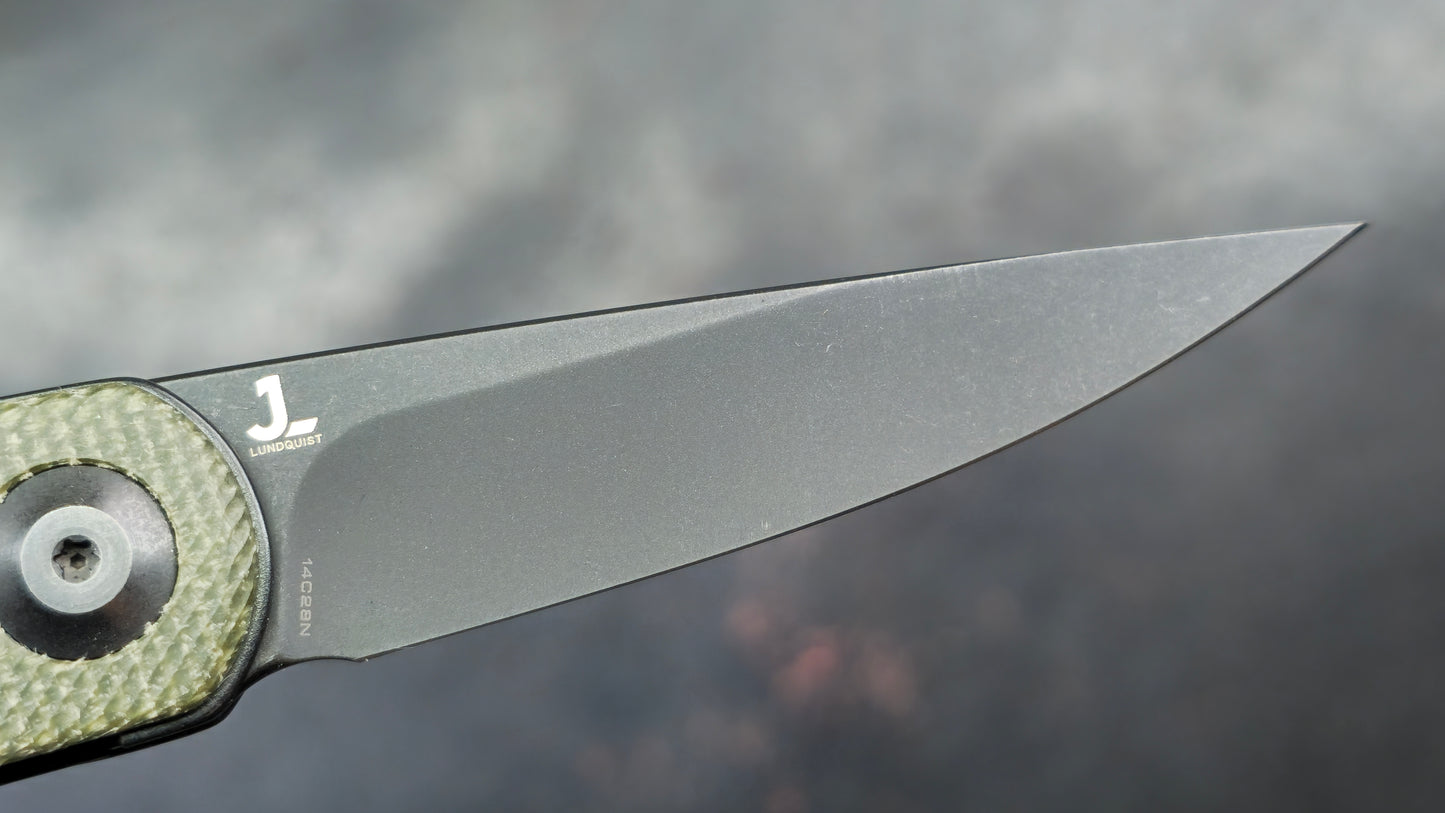 Civivi Lumi Brown Burlap Micarta Handle 14C28N (NEW)