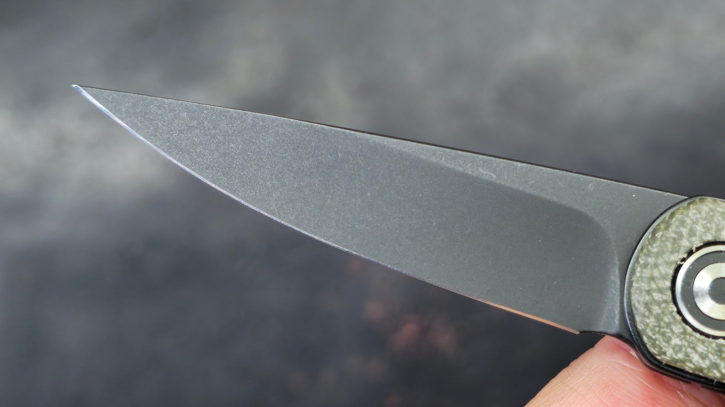Civivi Lumi Brown Burlap Micarta Handle 14C28N (NEW)