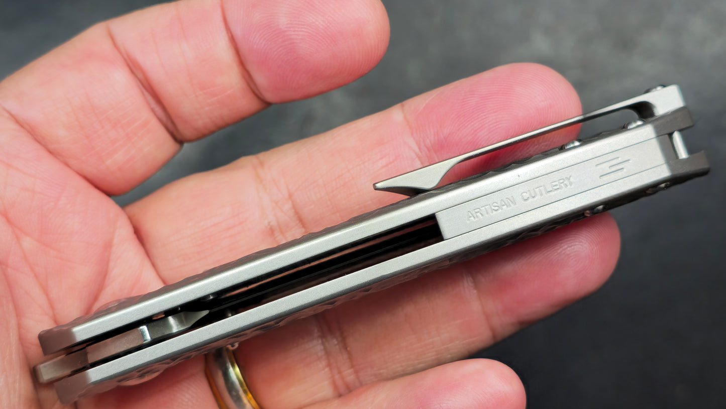 Artisan Cutlery Boa Titanium S35VN (NEW)