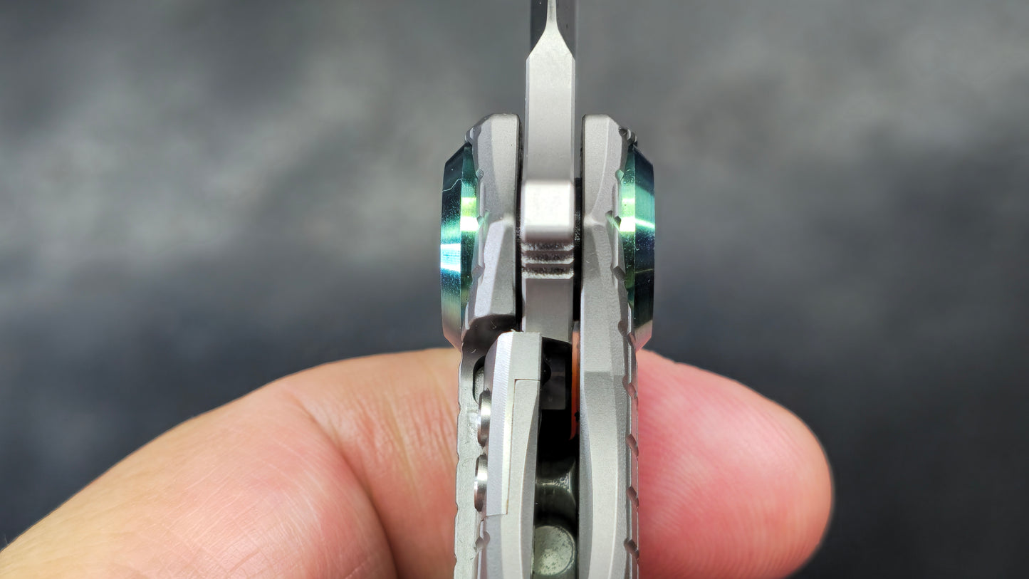 TwoSun TS195 Frag Titanium Handle M390 Blade (NEW)