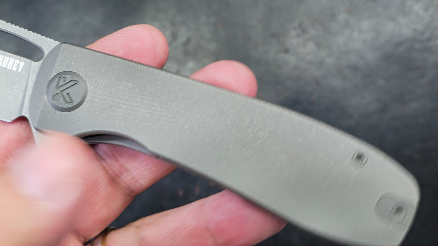 Kubey Supercell Darkblast Titanium Handle 14C28N (NEW)