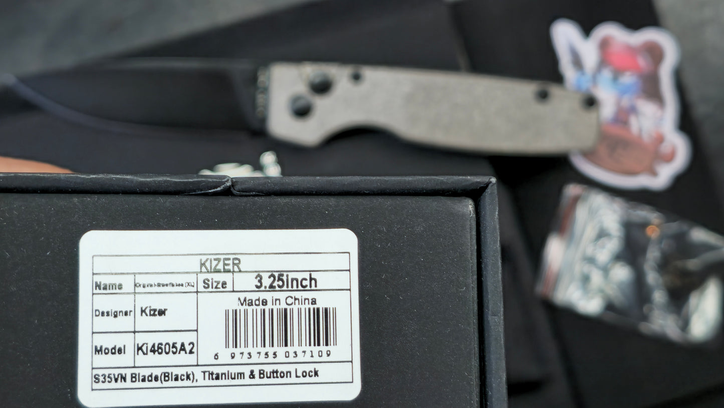 Kizer Original XL Titanium S35VN (NEW)