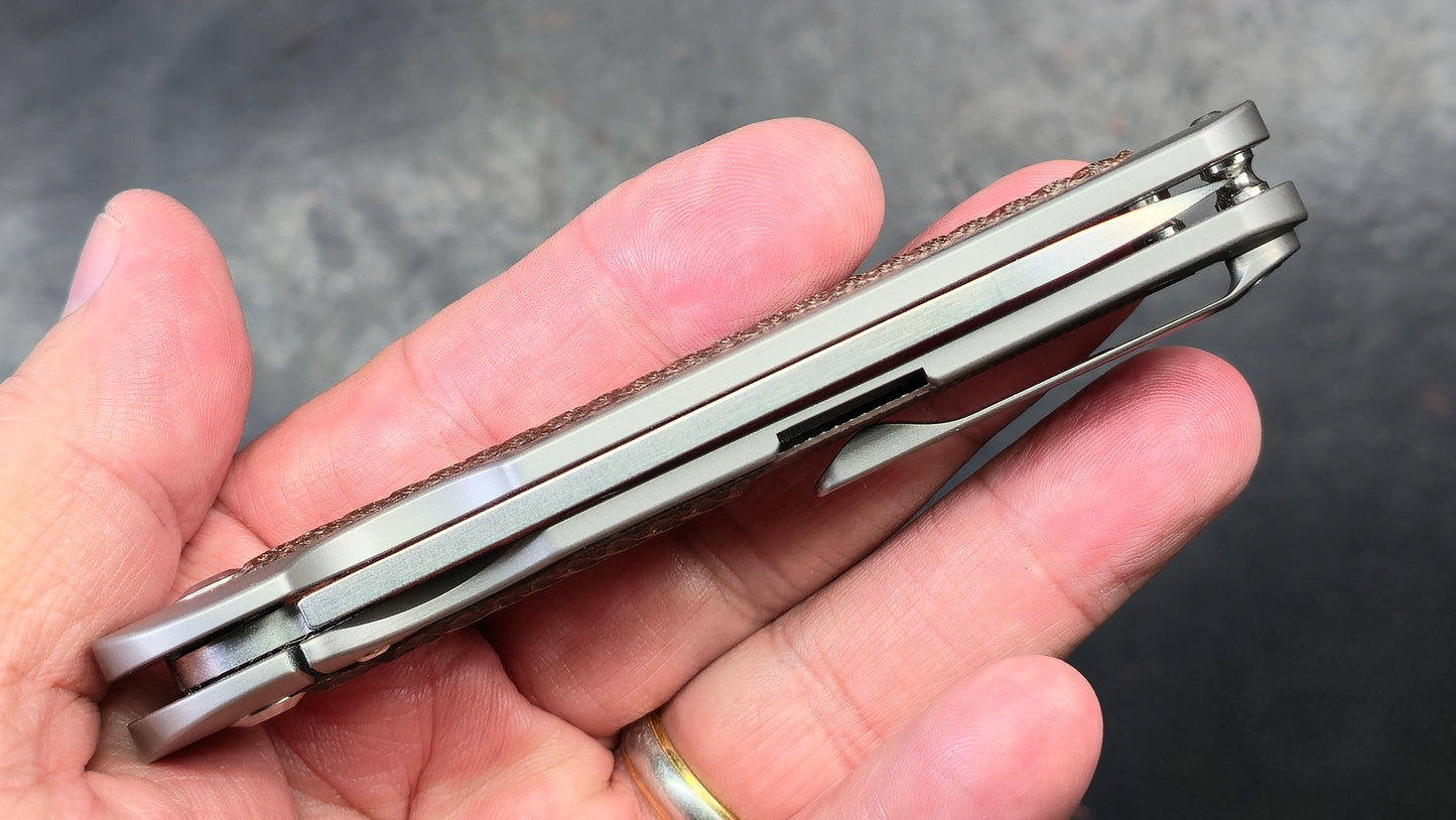 Kizer Clutch Micarta S35VN (NEW)