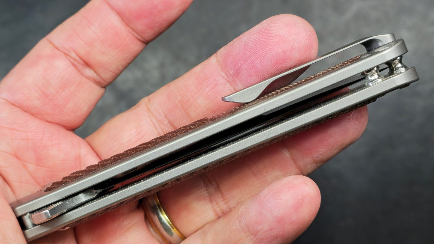 Kizer Clutch Micarta S35VN (NEW)