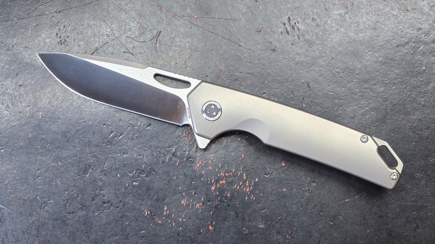 TIGEND Space Time SK1847 Titanium S35VN (NEW)