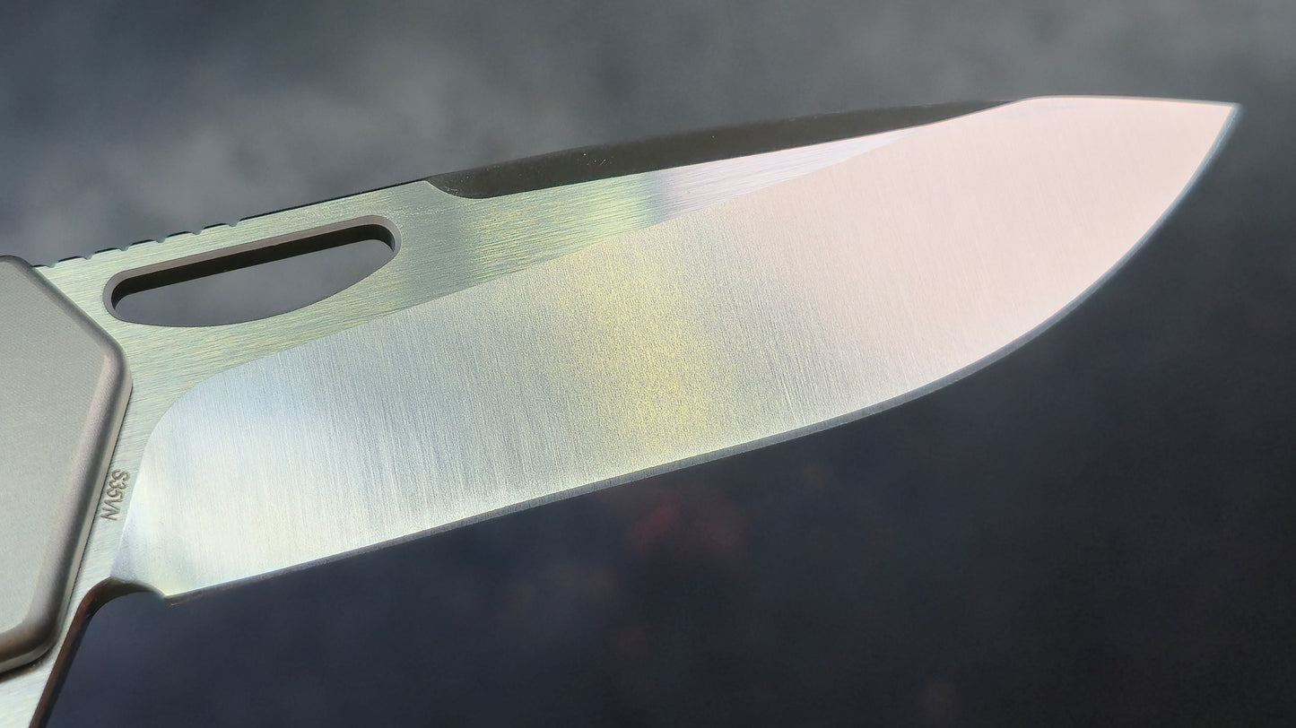TIGEND Space Time SK1847 Titanium S35VN (NEW)
