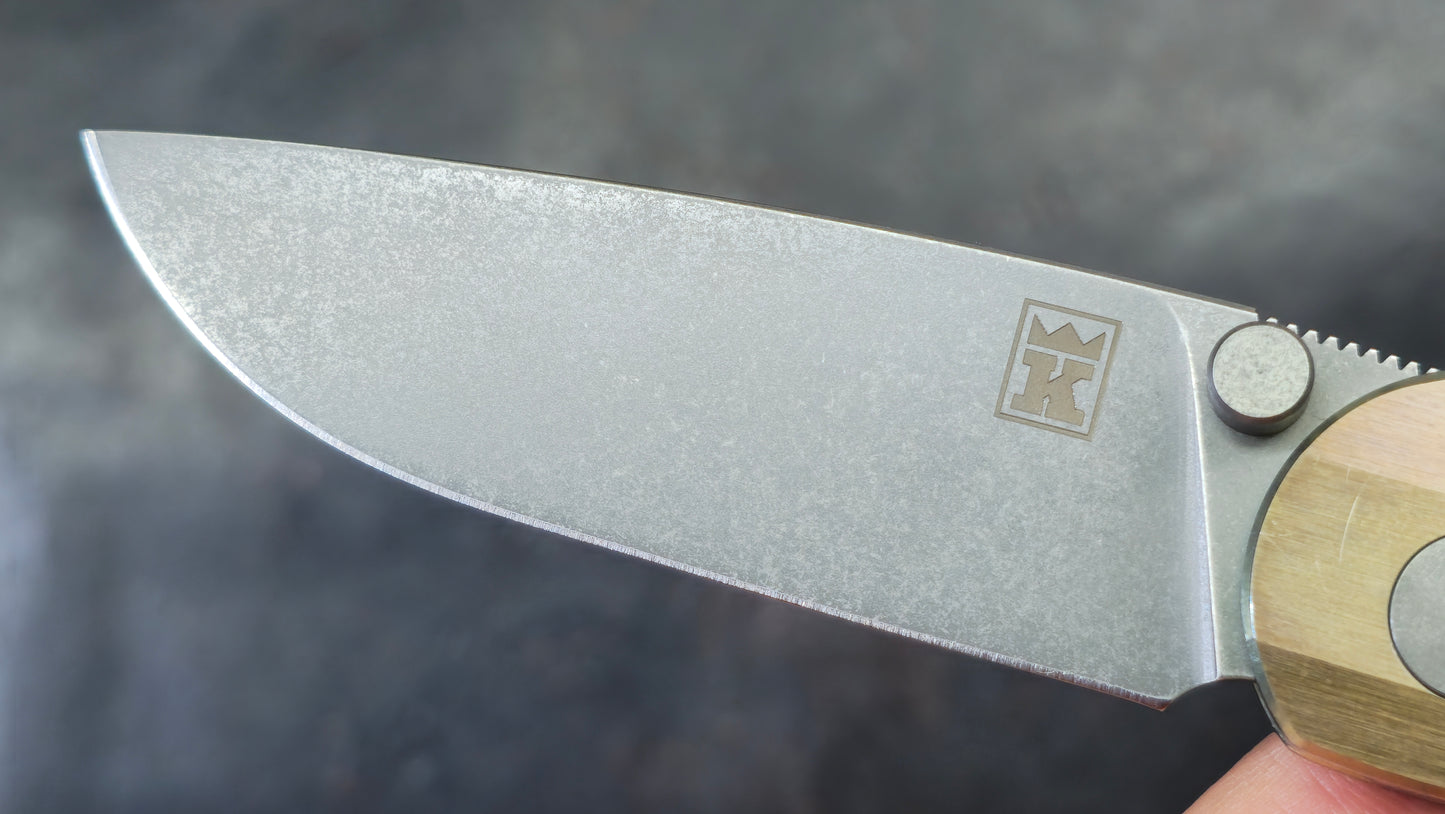 Kingsford (KIZER) Nascence Titanium CPM 20CV (USED)