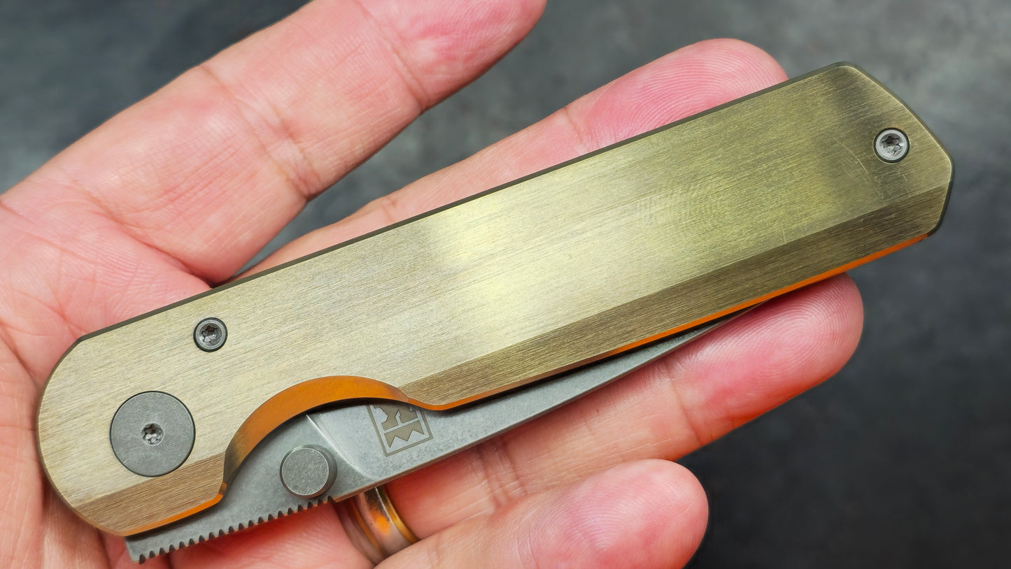 Kingsford (KIZER) Nascence Titanium CPM 20CV (USED)