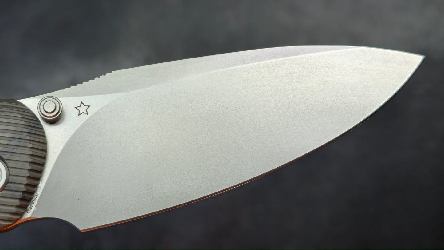 Kubey Pioneer Titanium (FLAME) CPM 20CV (NEW)