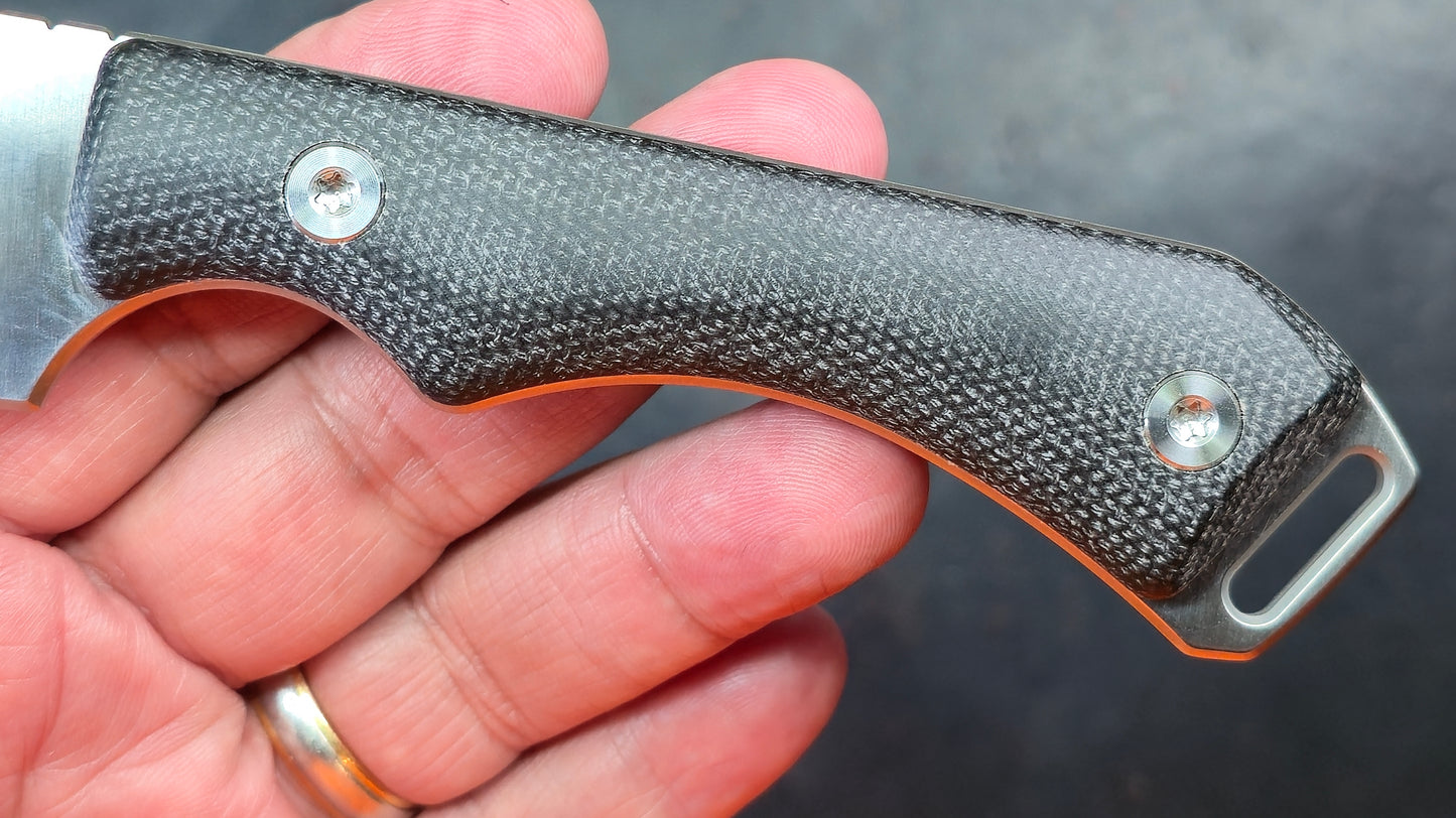 QSP WORKAHOLIC MICARTA / PARA CORD Bohler N690 (NEW)