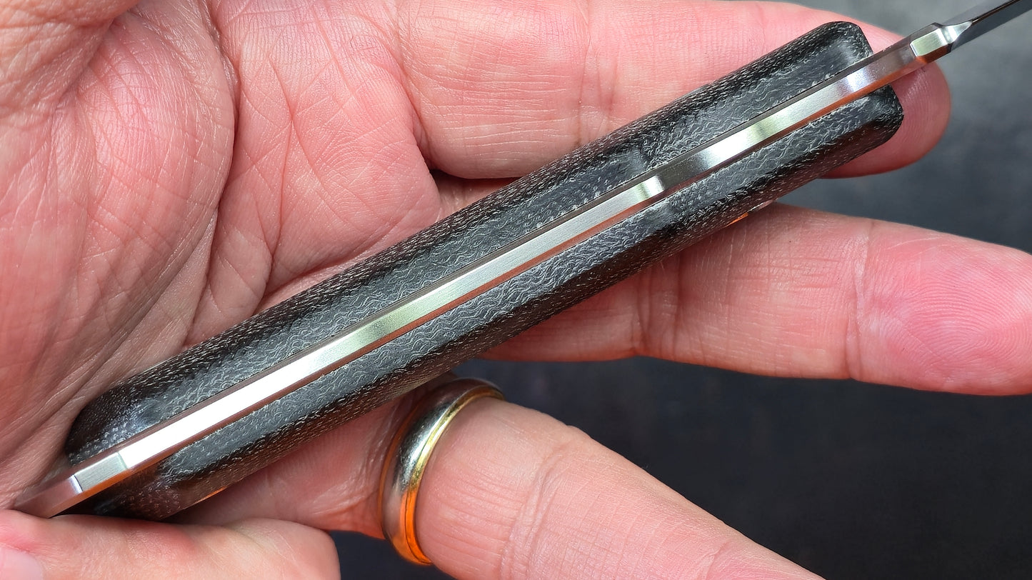 QSP WORKAHOLIC MICARTA / PARA CORD Bohler N690 (NEW)
