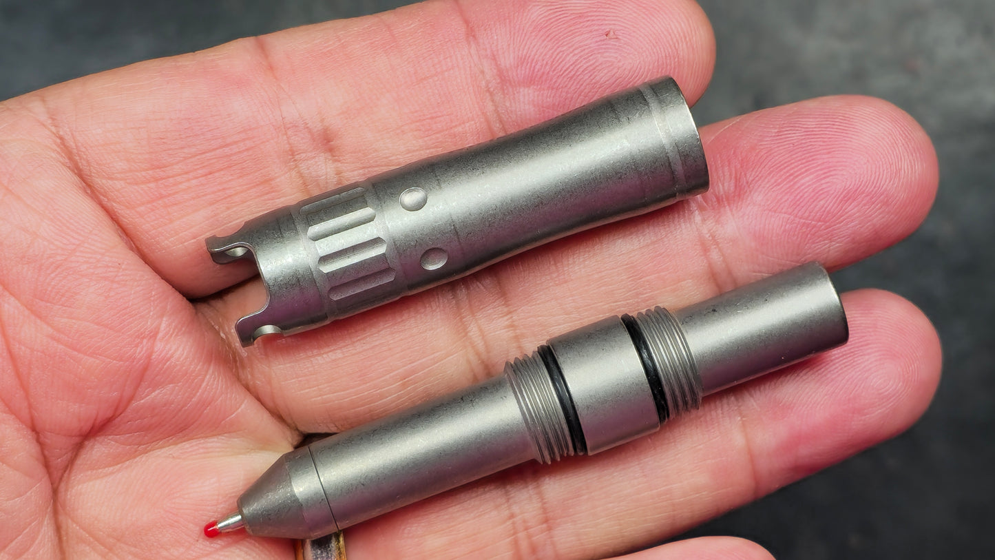 Twosun TS-WS16 EDC Survival Outdoor Titanium Tools Pen and Whistle (NEW)