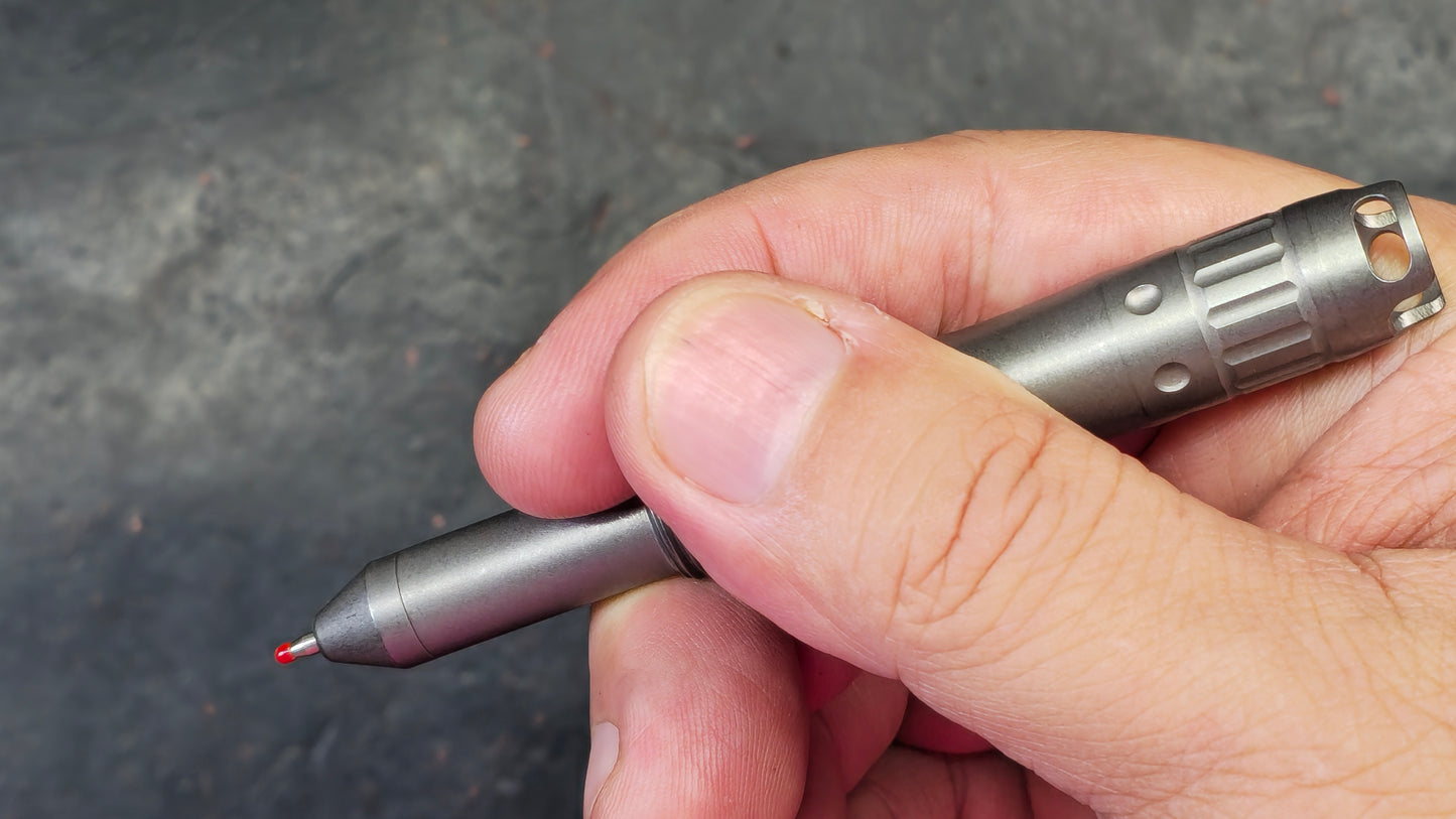 Twosun TS-WS16 EDC Survival Outdoor Titanium Tools Pen and Whistle (NEW)