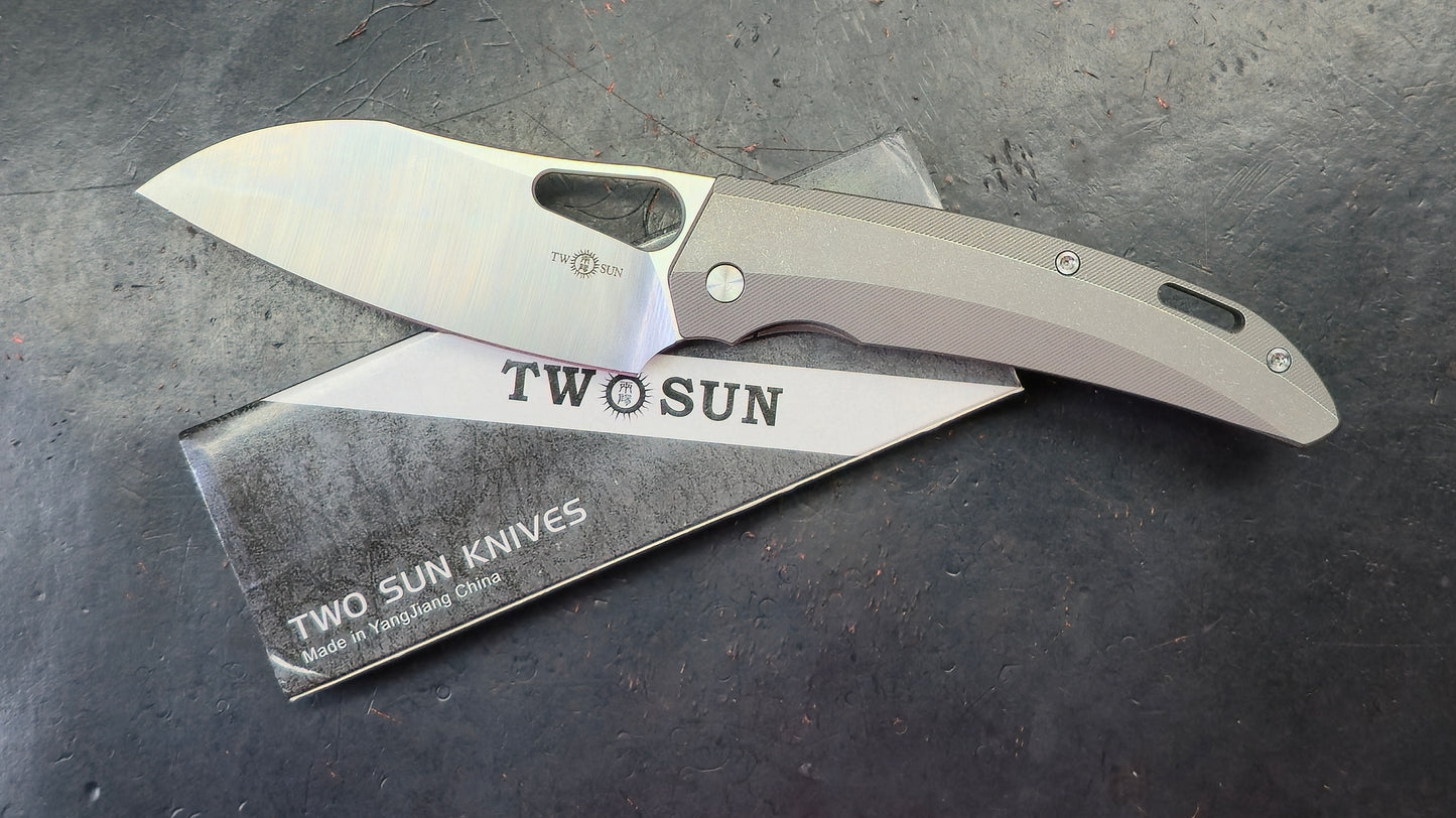 TWOSUN TS376 Titanium M390 (NEW)