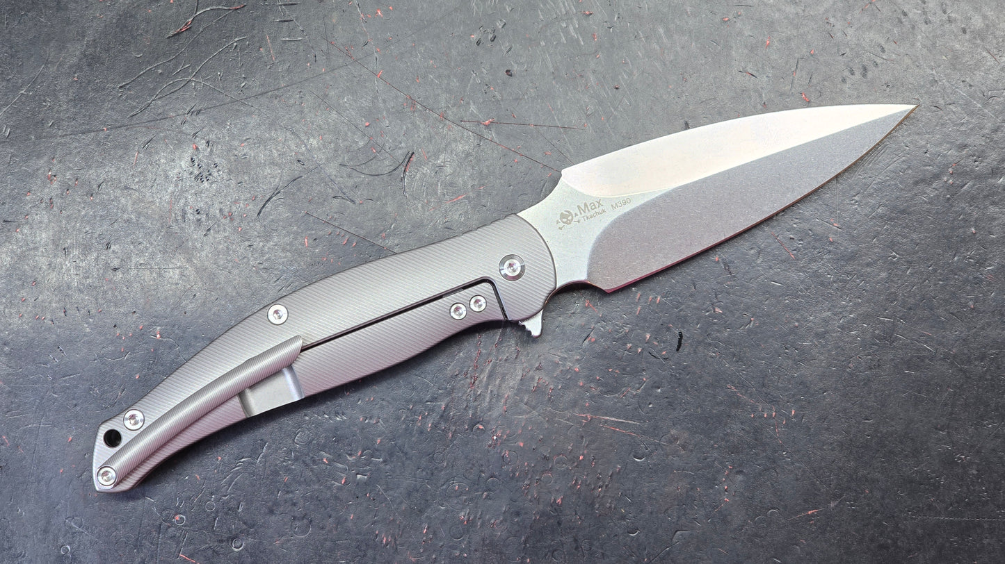 TWOSUN TS248 Titanium Handle M390 Blade (NEW)