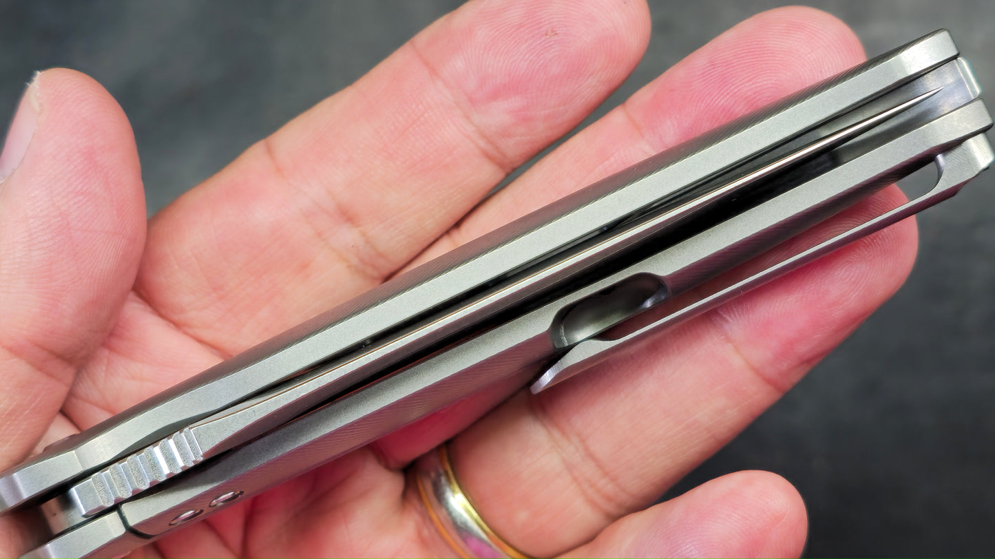 TWOSUN TS248 Titanium Handle M390 Blade (NEW)