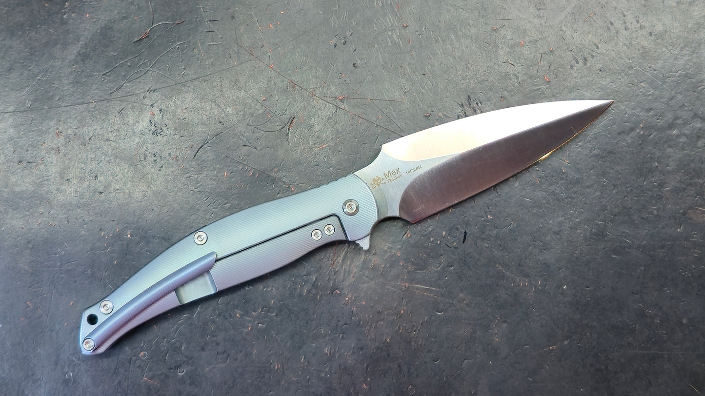 TWOSUN TS248 Titanium Handle 14C28N Blade (NEW)