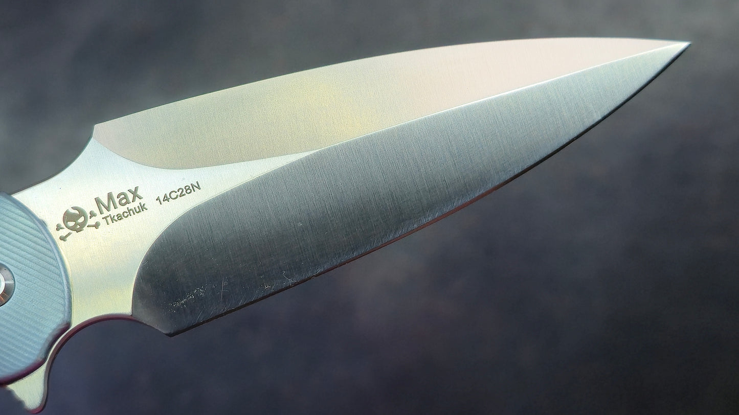 TWOSUN TS248 Titanium Handle 14C28N Blade (NEW)