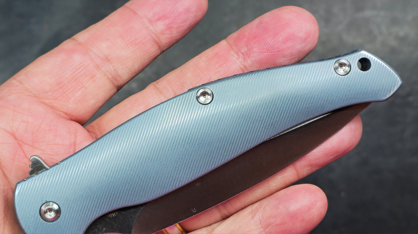 TWOSUN TS248 Titanium Handle 14C28N Blade (NEW)