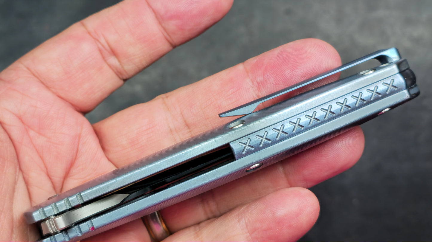 TWOSUN TS248 Titanium Handle 14C28N Blade (NEW)