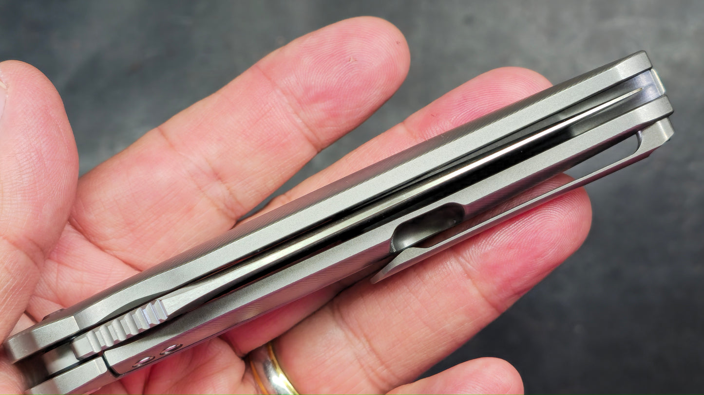 TWOSUN TS248 Titanium Handle D2 Blade (NEW)