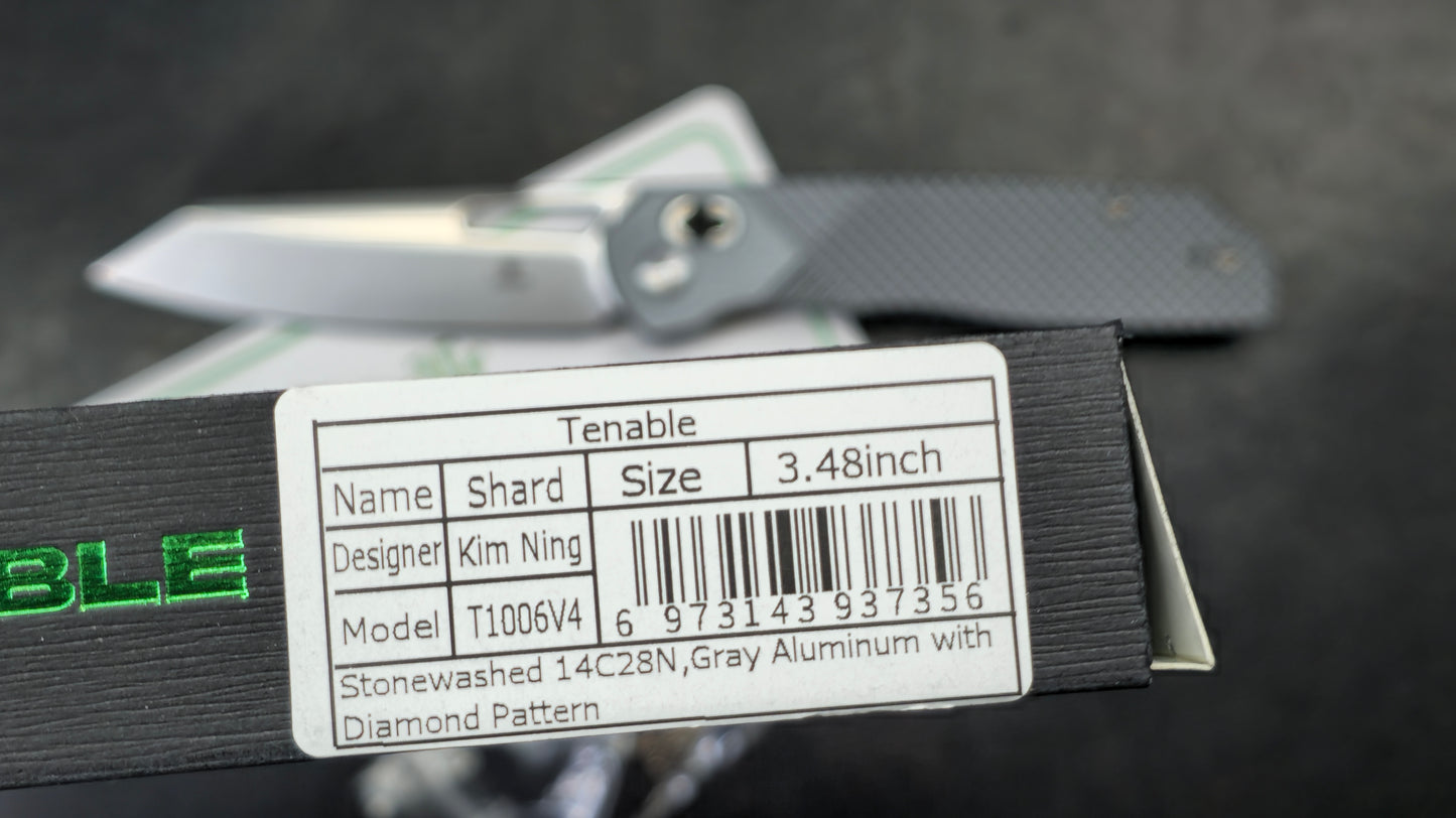 Tenable Shard Aluminum Handle 14C28N (NEW)