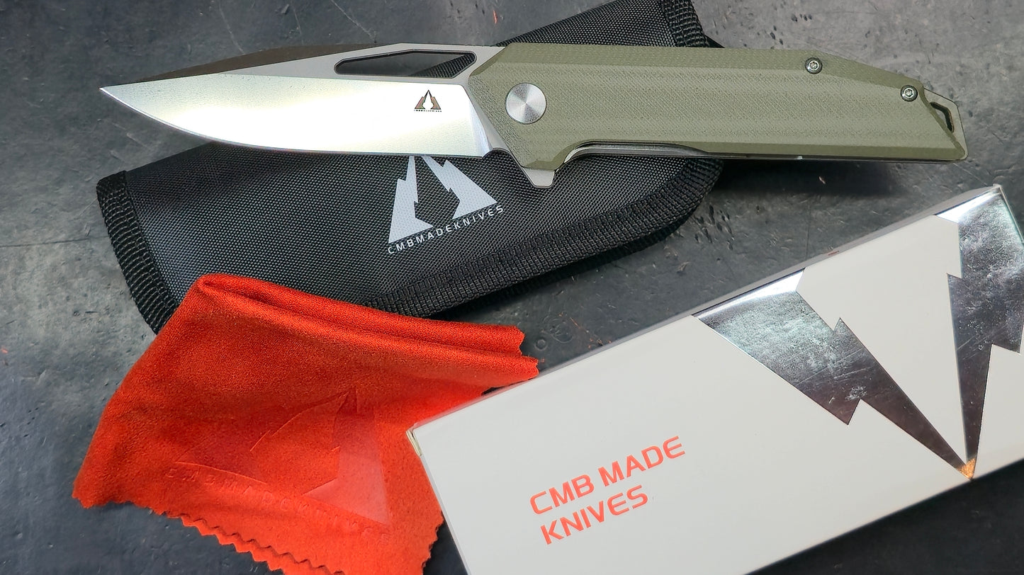 CMB Lurker Folding Knife G10 Handle D2 (NEW)