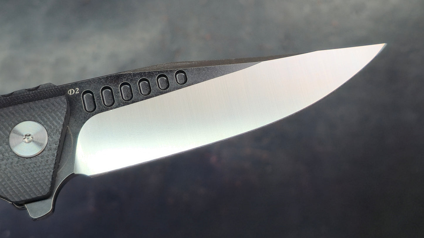 Trivisa Orion-03G Folding Knife G10 Handle D2 (NEW)