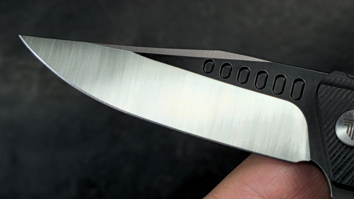 Trivisa Orion-03G Folding Knife G10 Handle D2 (NEW)
