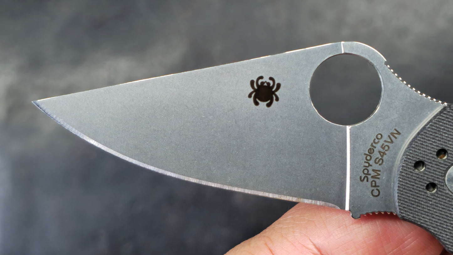 Spyderco Para 3 G10 Handle CPM S45VN (NEW)