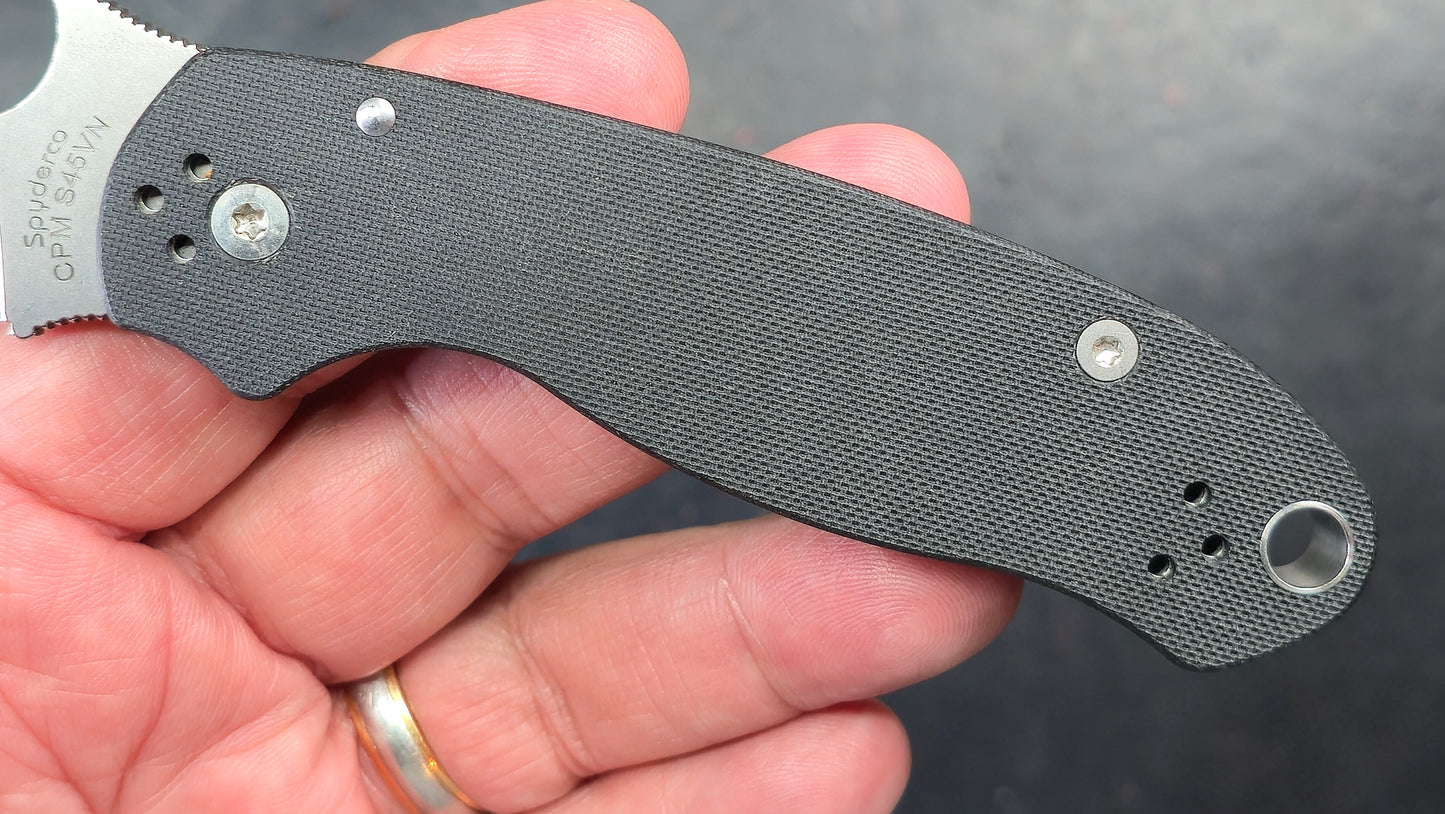 Spyderco Para 3 G10 Handle CPM S45VN (NEW)