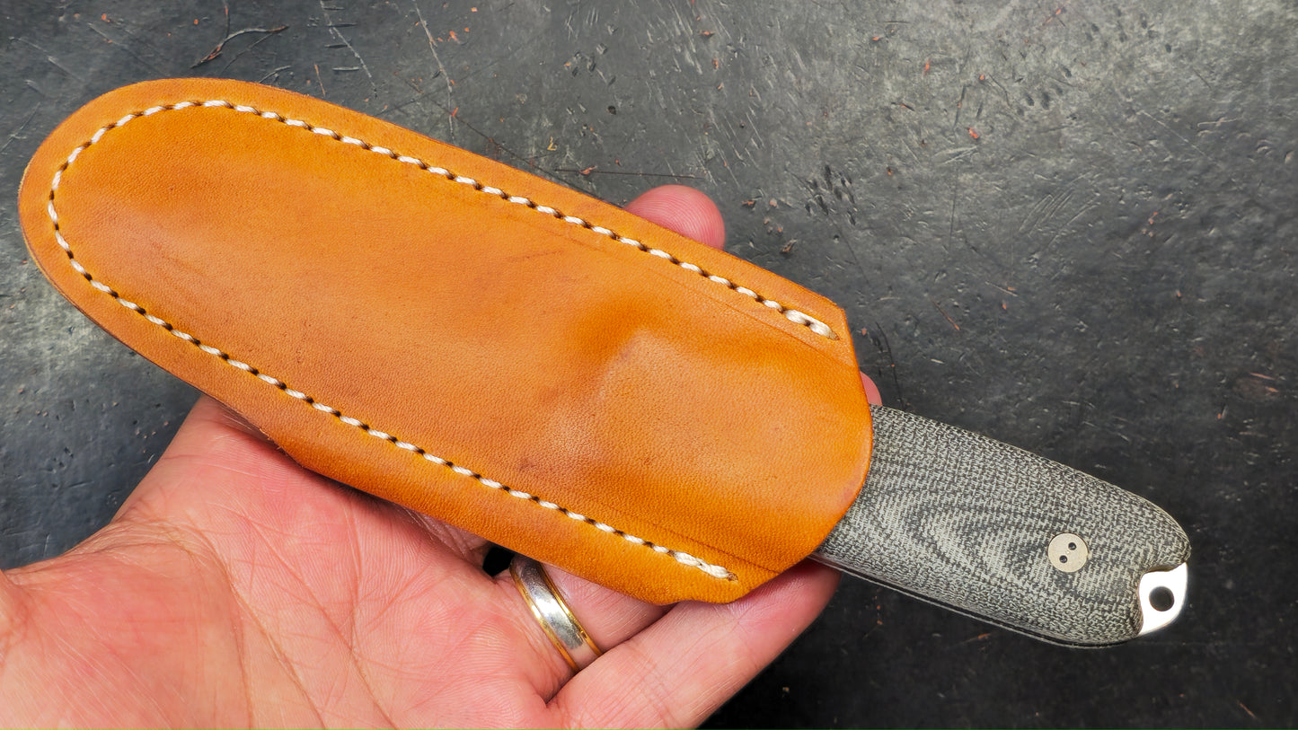 Bradford Knives Guardian 3.5 Black Micarta Sabre Grind Stonewashed Bohler N690 (NEW)