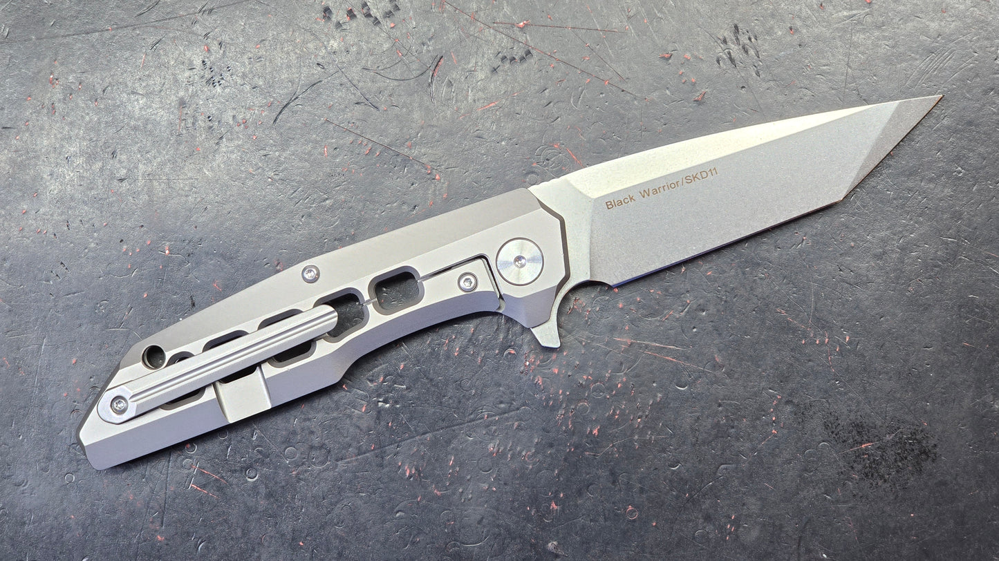 Monikala Titanium Handle D2 Blade (NEW)