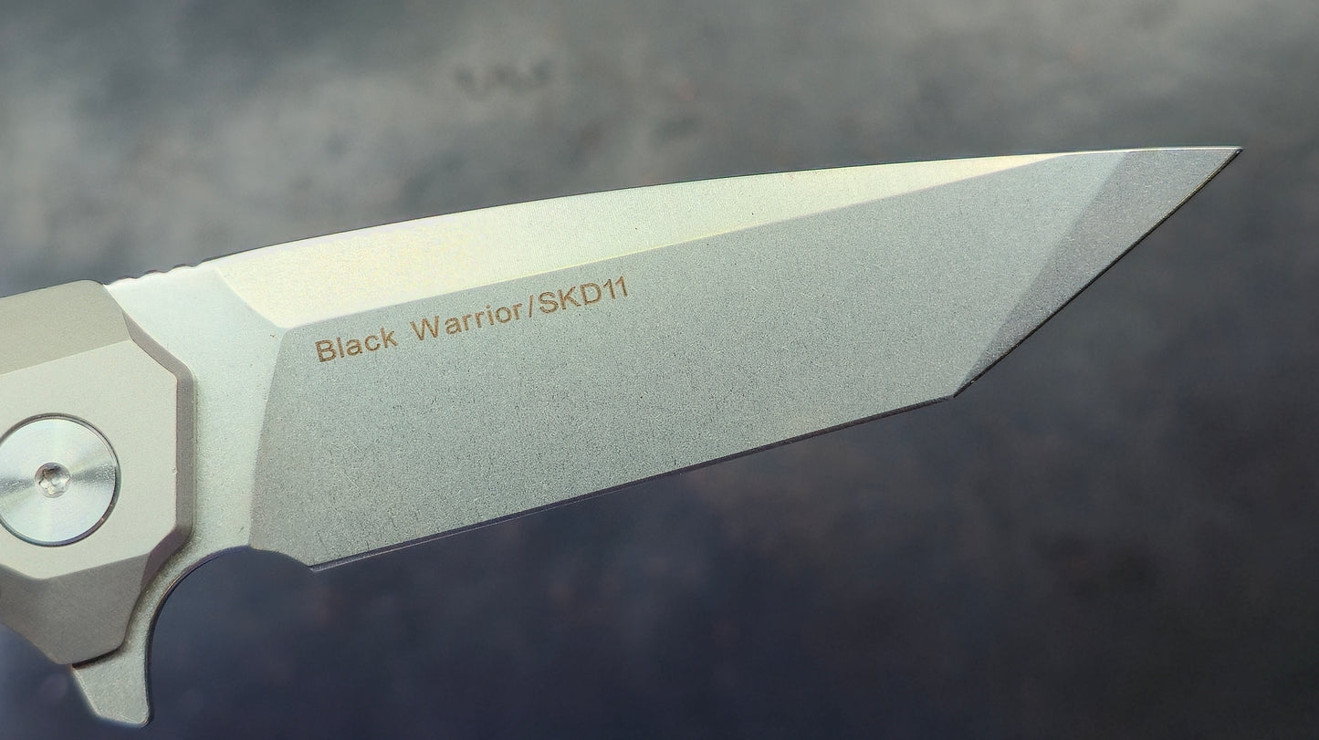 Monikala Titanium Handle D2 Blade (NEW)