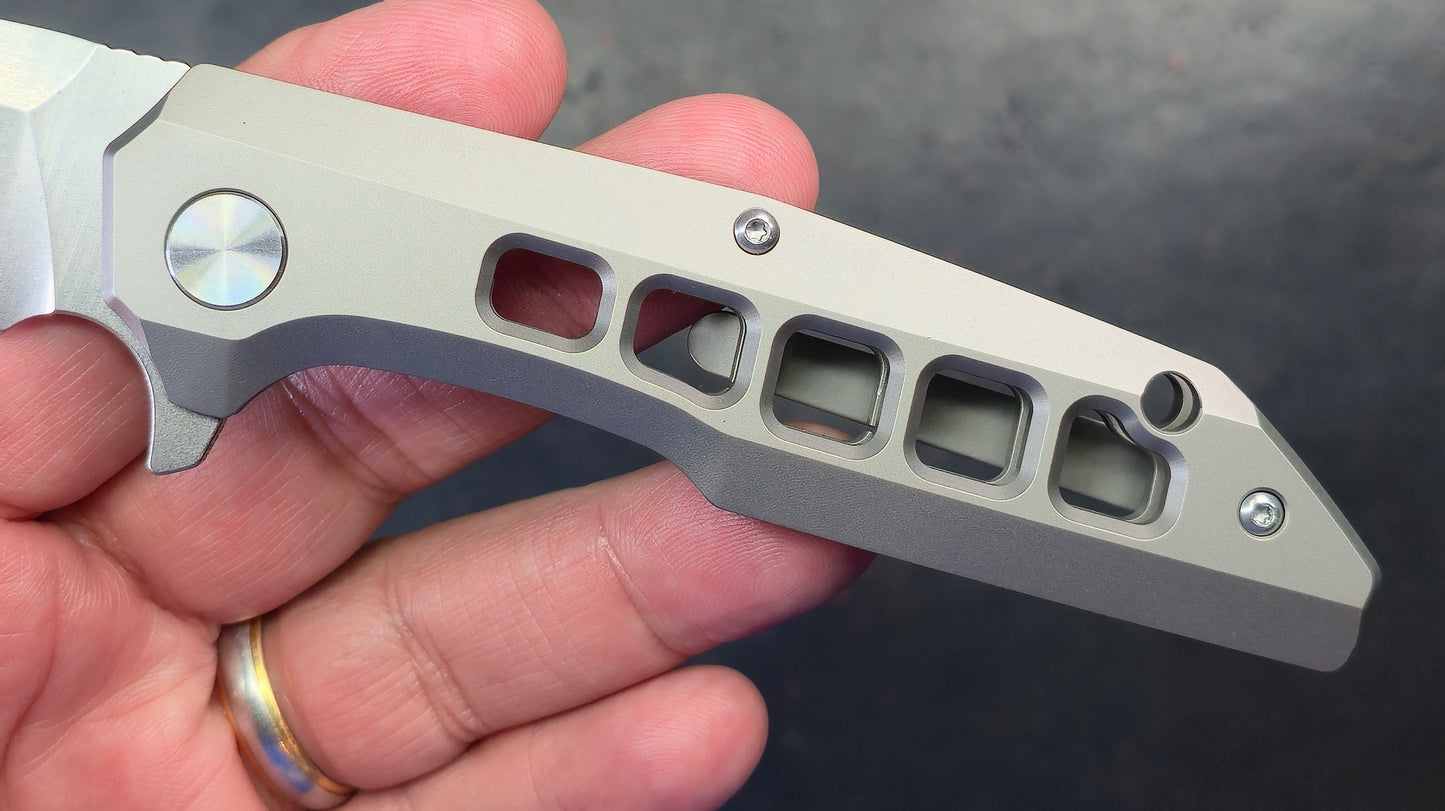 Monikala Titanium Handle D2 Blade (NEW)