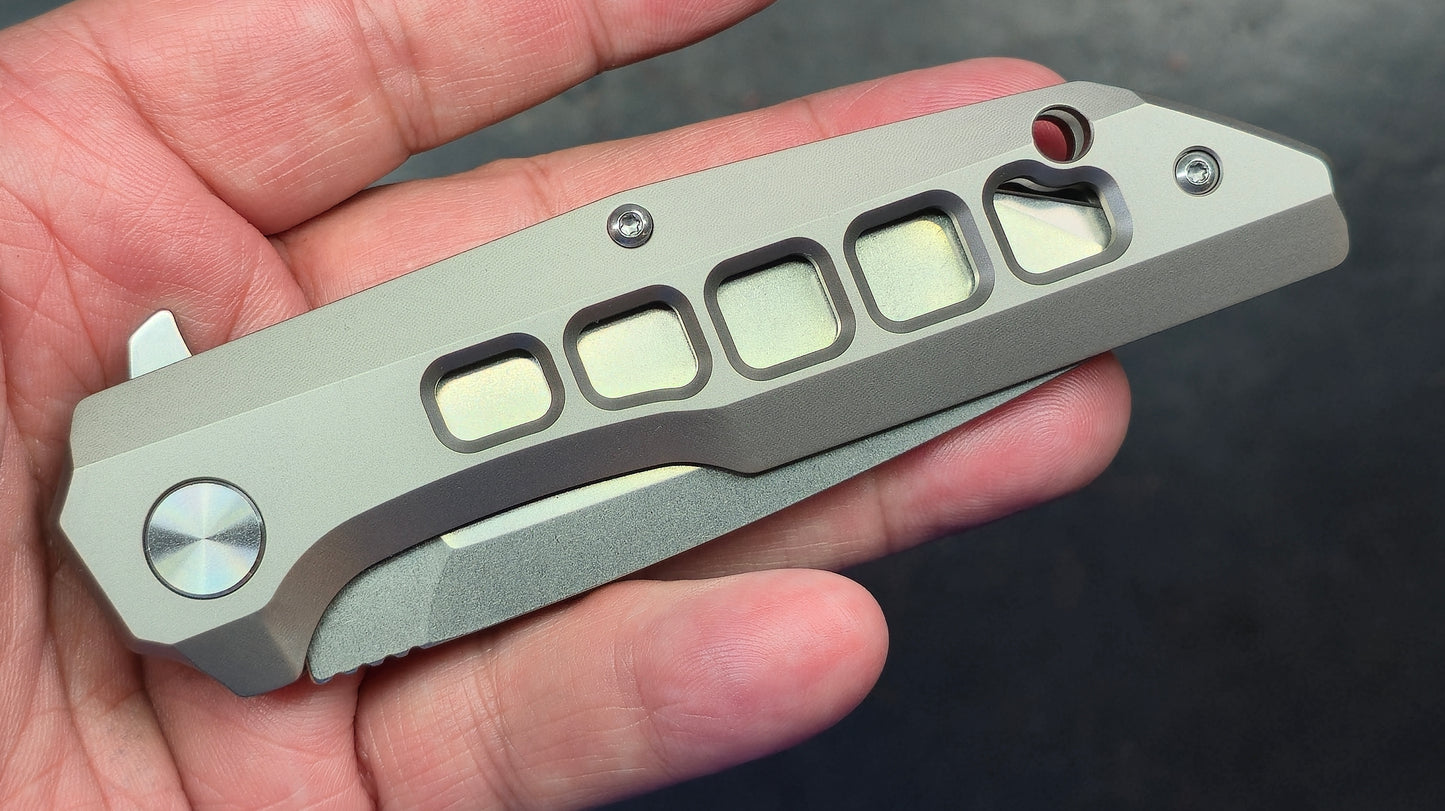 Monikala Titanium Handle D2 Blade (NEW)